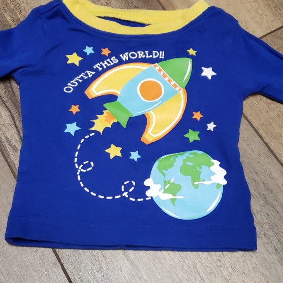 Children's Place space themed pajamas 🚀👨‍🚀 - Picture 4 of 7